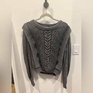 New Evereve cable sweater